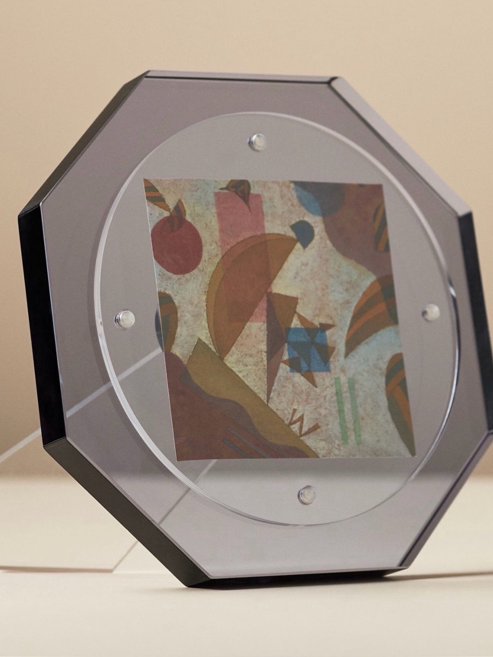 Anthropologie ona geometric picture frame, 4x4 inches, NEW!